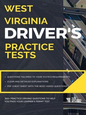 cover image of West Virginia Driver's Practice Tests